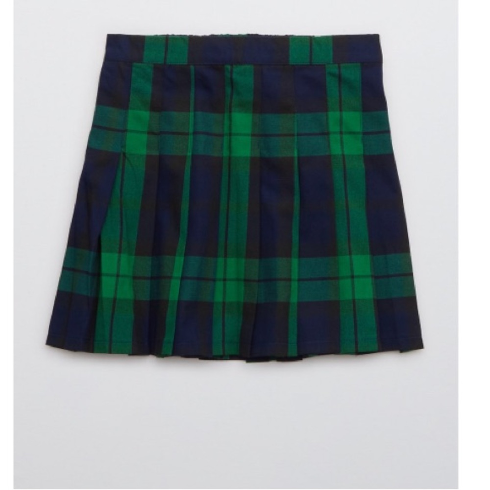 Aerie Class Act Pleated Skirt (Notre Dame)